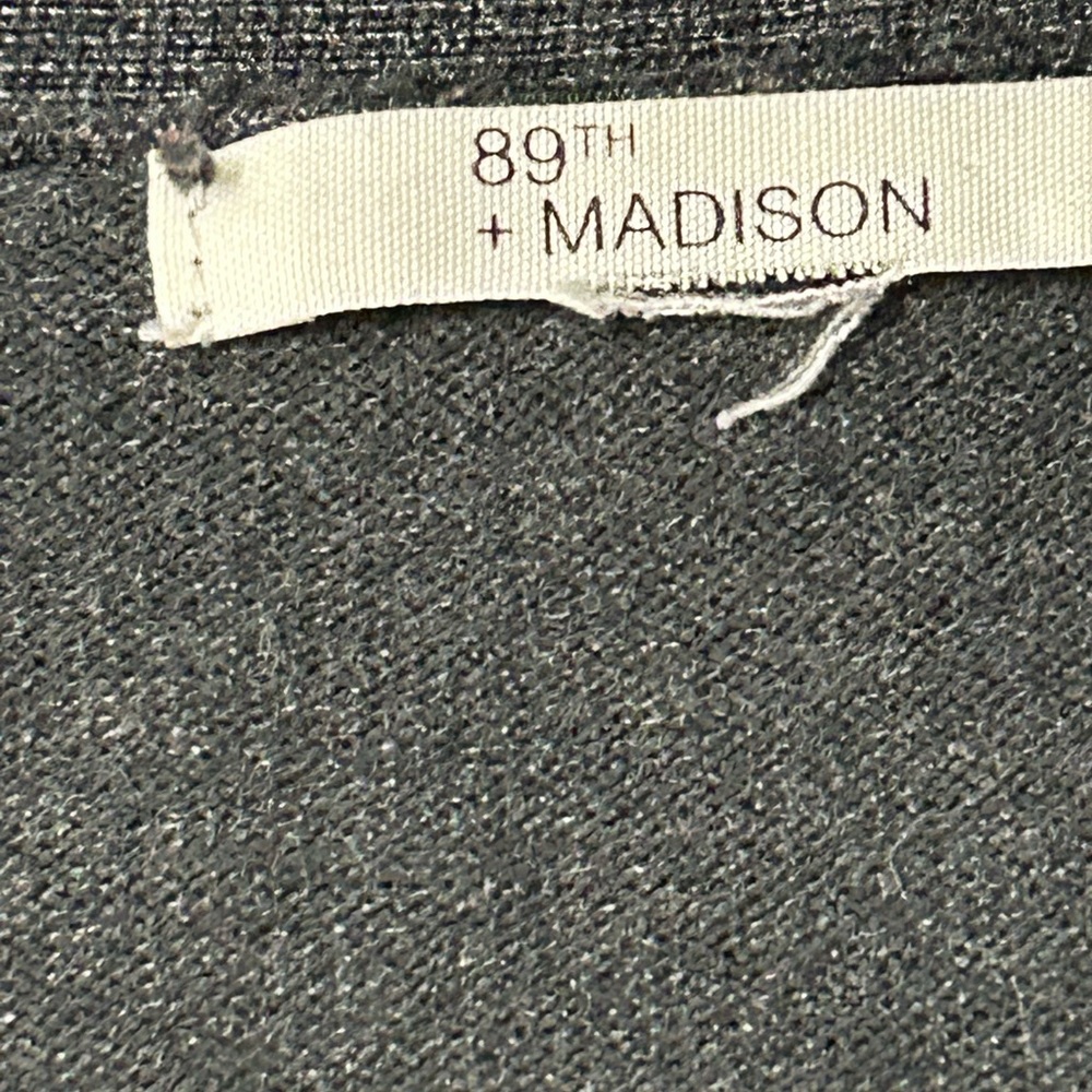 89th and Madison women’s long sleeve cardigan open front sweater with pockets - Picture 7 of 11